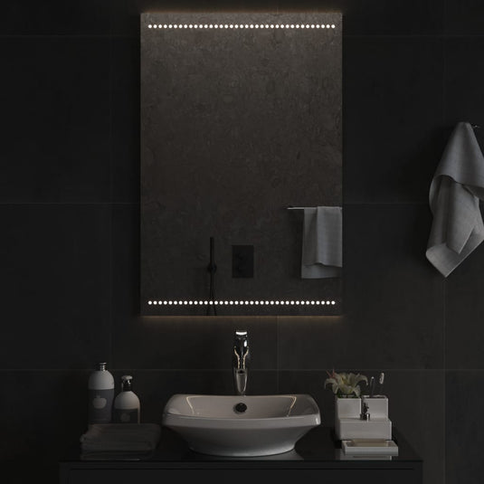 Vidaxl badkamerspiegel led 60x90 cm