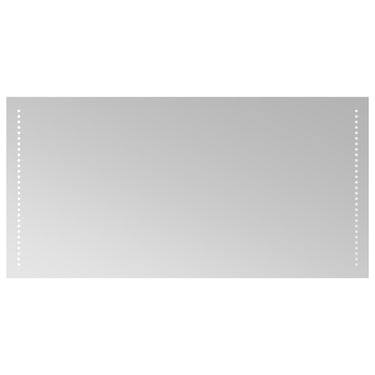 Vidaxl badkamerspiegel led 50x100 cm