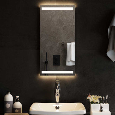 Vidaxl badkamerspiegel led 30x60 cm