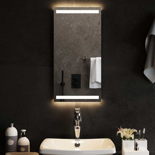 Vidaxl badkamerspiegel led 30x60 cm