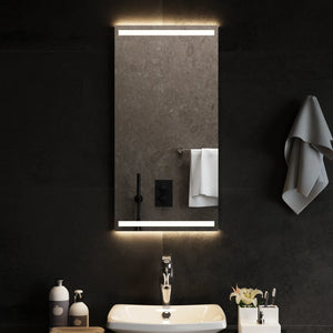 Vidaxl badkamerspiegel led 40x80 cm