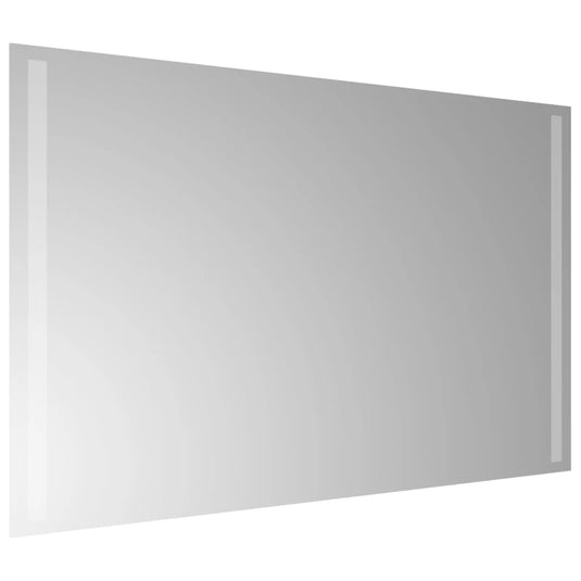 Vidaxl badkamerspiegel led 50x80 cm