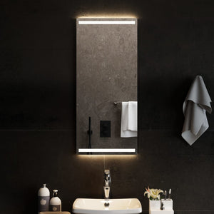 Vidaxl badkamerspiegel led 40x90 cm