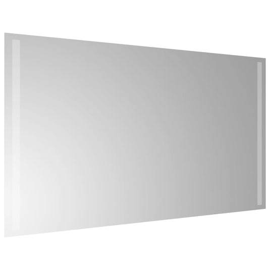 Vidaxl badkamerspiegel led 50x90 cm
