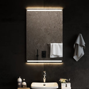 Vidaxl badkamerspiegel led 60x90 cm