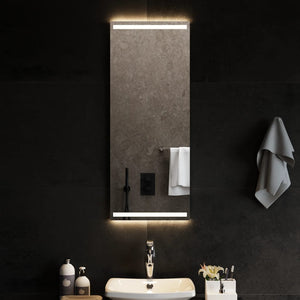 Vidaxl badkamerspiegel led 40x100 cm