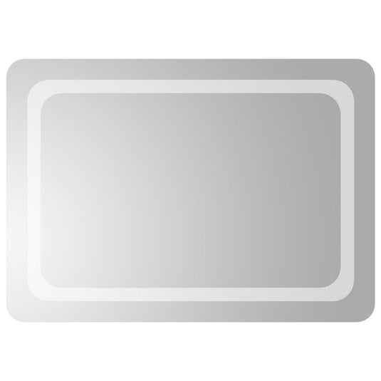 Vidaxl badkamerspiegel led 50x70 cm
