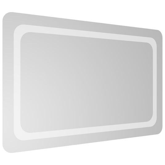 Vidaxl badkamerspiegel led 50x80 cm
