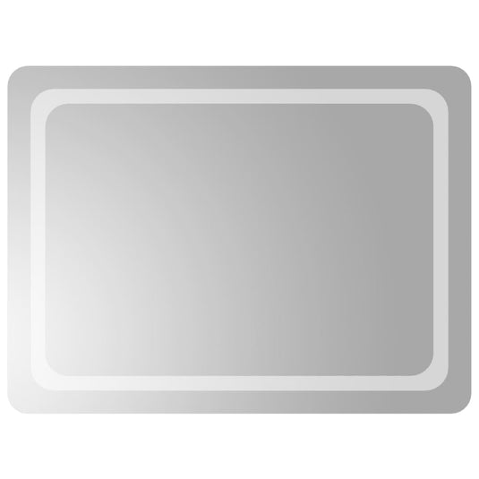 Vidaxl badkamerspiegel led 60x80 cm