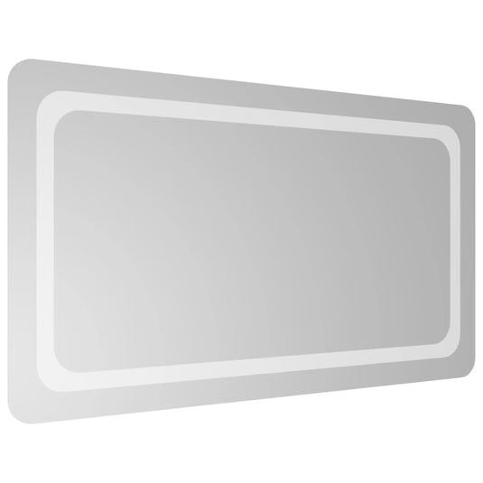 Vidaxl badkamerspiegel led 50x90 cm
