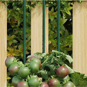 Vidaxl plantenstaken 30 st 180 cm staal groen