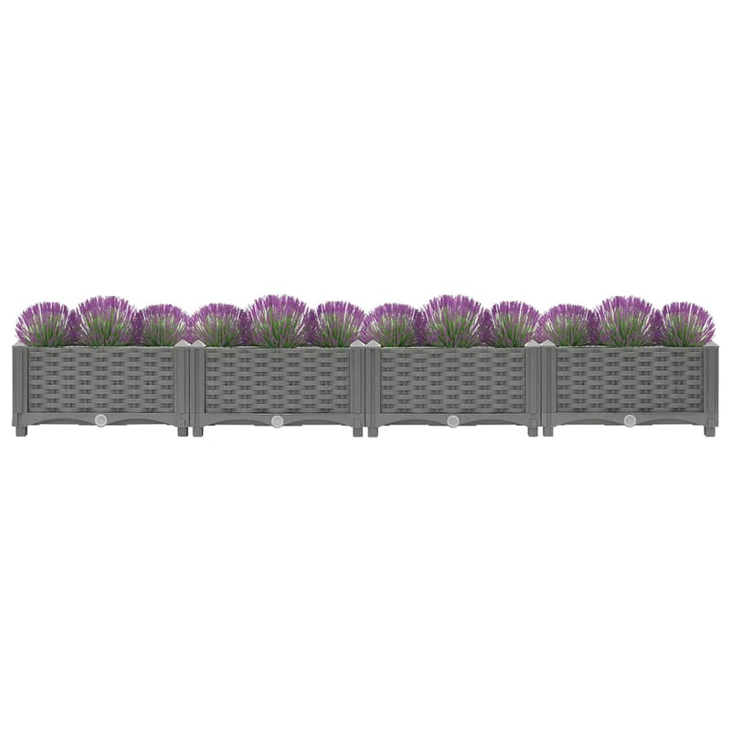 Load image into Gallery viewer, Vidaxl plantenbak verhoogd 160x40x23 cm polypropeen
