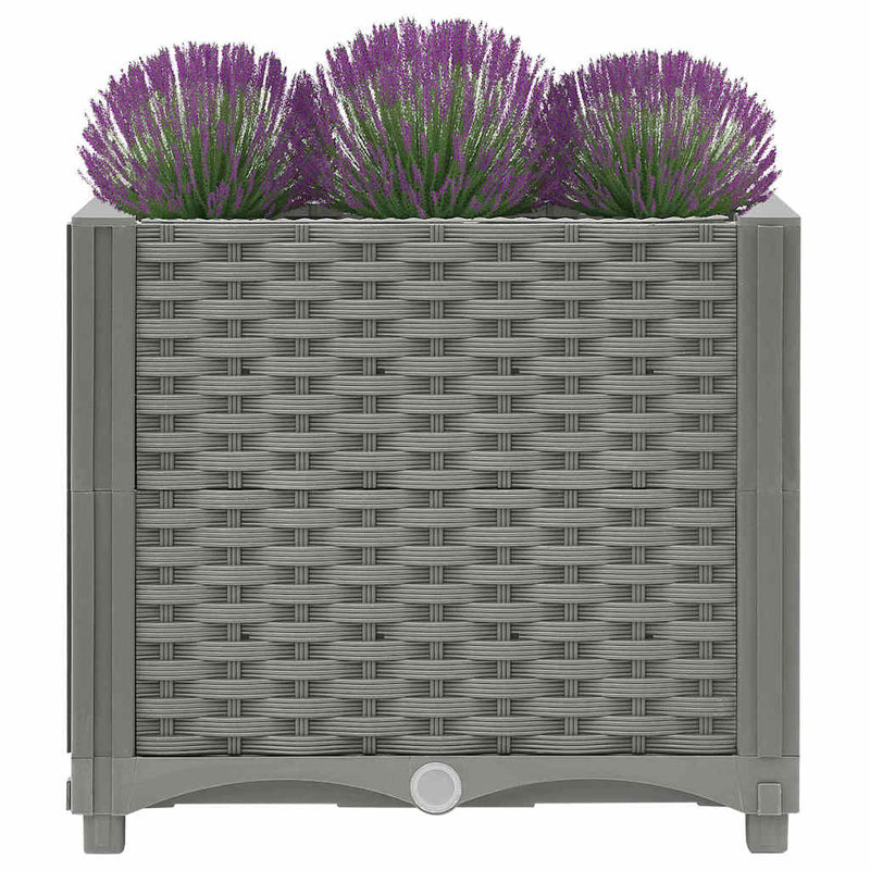 Load image into Gallery viewer, Vidaxl plantenbak verhoogd 40x40x38 cm polypropeen

