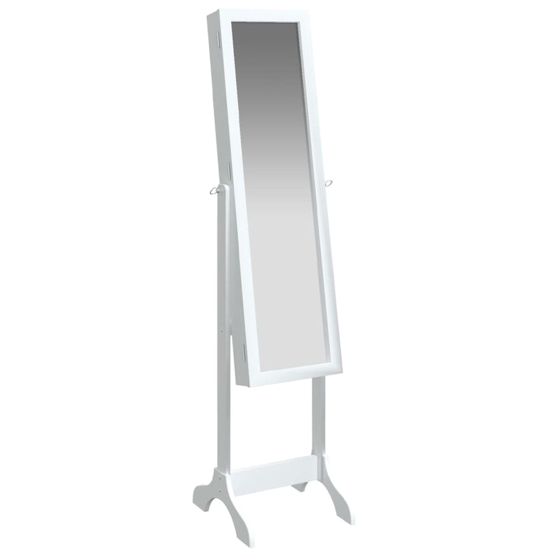 Load image into Gallery viewer, Vidaxl spiegel vrijstaand 34x37x146 cm wit
