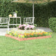 Vidaxl plantenbak 110x110x27 cm massief douglashout