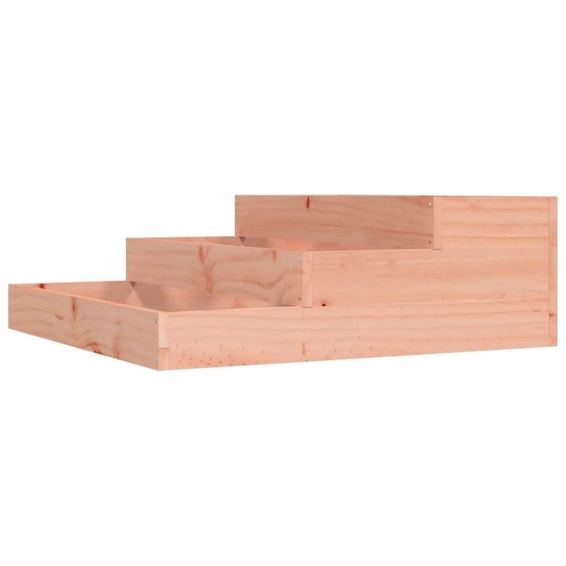 Afbeelding laden in galerijviewer, Vidaxl plantenbak 78x78x27 cm massief douglashout
