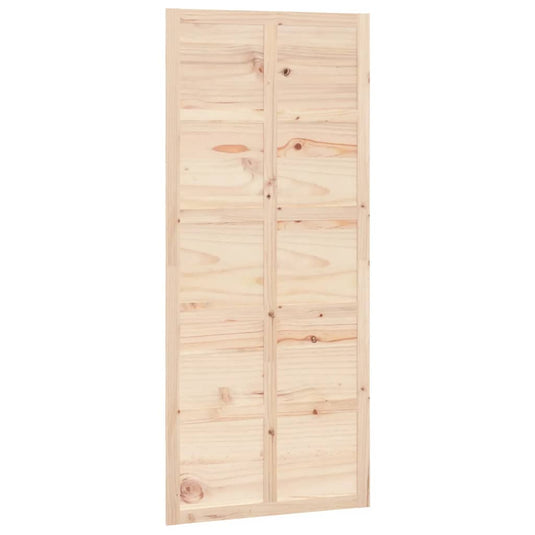 VidaXL Schuifdeur 90x1,8x214 cm massief grenenhout