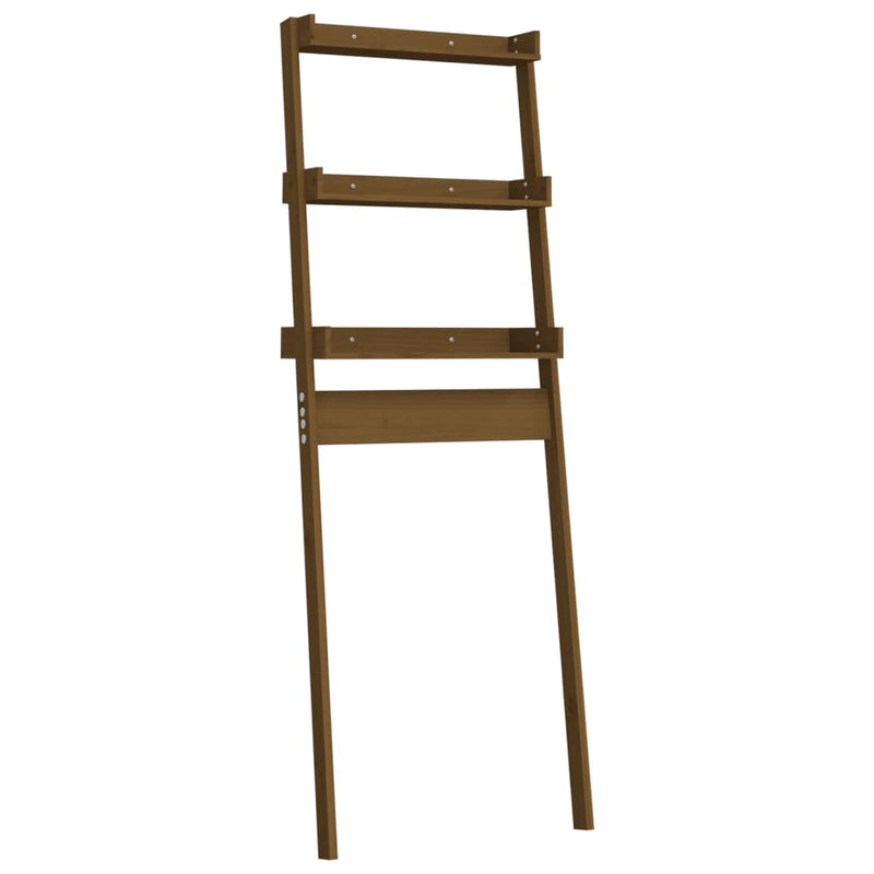 Load image into Gallery viewer, VidaXL Toiletrek 63,5x32x179 cm massief grenenhout honingbruin
