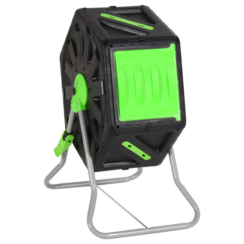 Load image into Gallery viewer, Vidaxl composteertrommel 70 l 60x43x74 cm polypropeen

