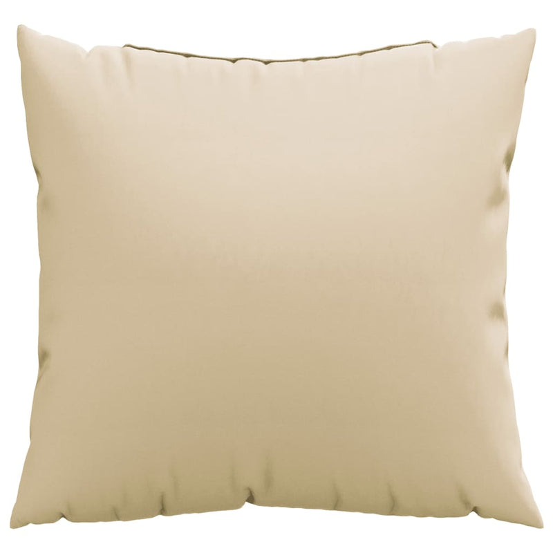 Load image into Gallery viewer, Vidaxl bankkussens 4 st 60x60 cm stof beige
