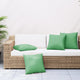 Vidaxl bankkussens 4 st 60x60 cm stof groen
