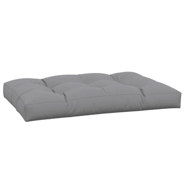 Vidaxl palletkussen 120x80x12 cm stof grijs