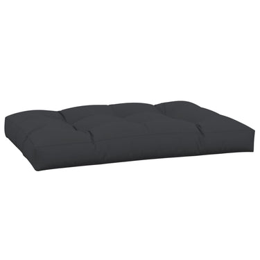 Vidaxl palletkussen 120x80x12 cm stof zwart
