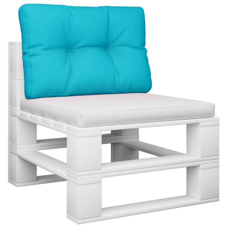 Load image into Gallery viewer, Vidaxl palletkussen 50x40x12 cm stof turquoise
