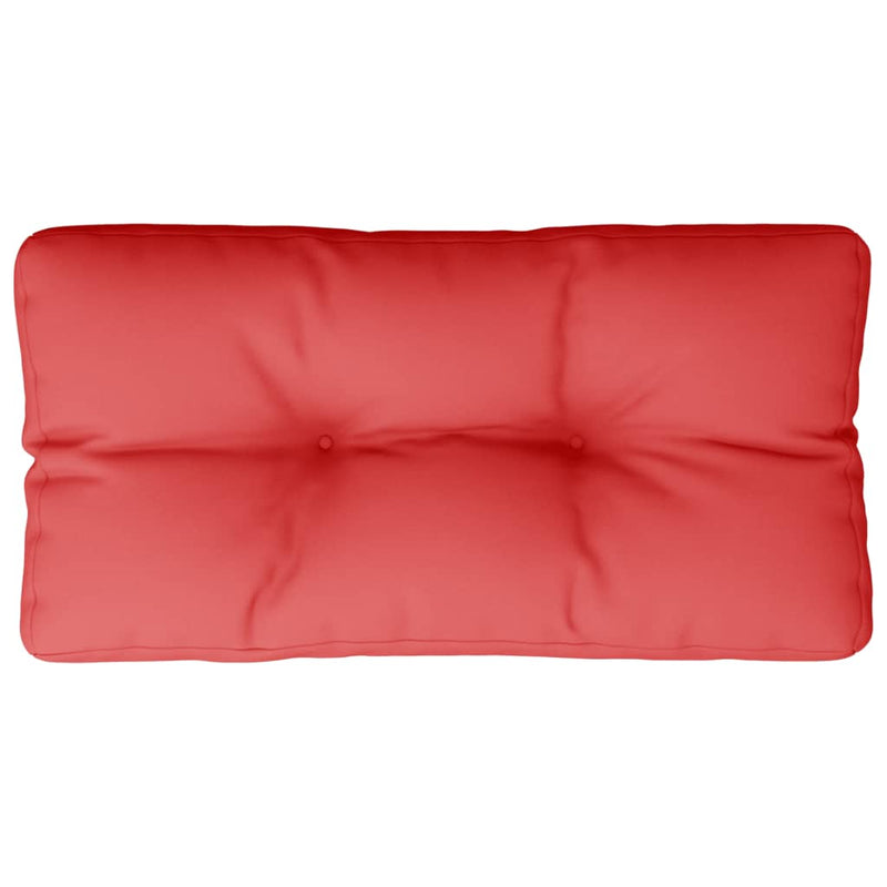 Afbeelding laden in galerijviewer, Vidaxl palletkussen 70x40x12 cm stof rood
