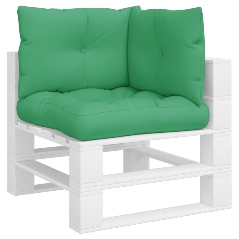 ギャラリービューアに画像をロードする, Vidaxl palletkussens 3 st stof groen
