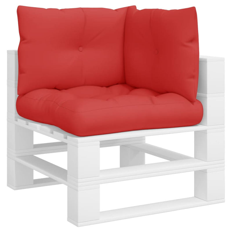 Load image into Gallery viewer, Vidaxl palletkussens 3 st stof rood
