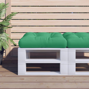 Vidaxl palletkussen stof groen