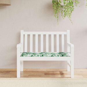 Vidaxl stoel pad blad bladpatroon 100 x 50 x 3 cm oxford stof
