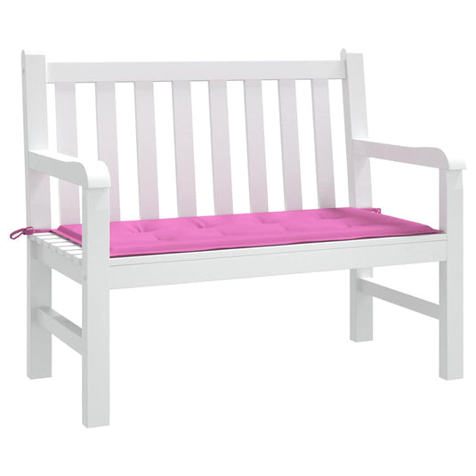 Vidaxl stoel pad effen roze 100 x 50 x 3 cm oxford stof