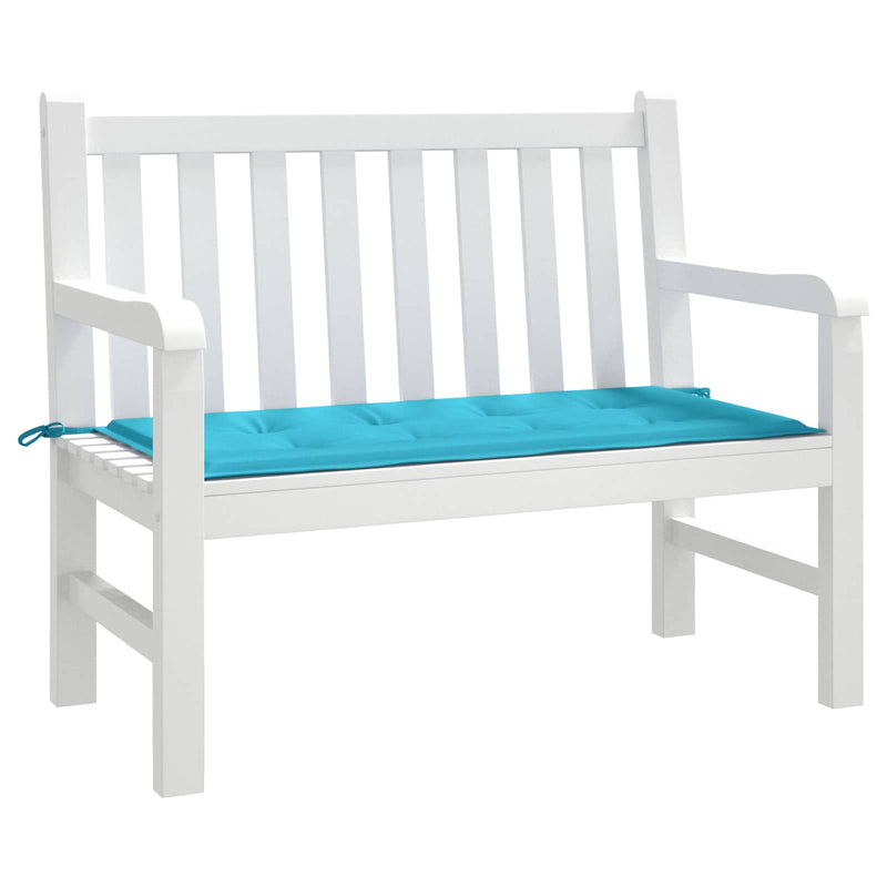 Afbeelding laden in galerijviewer, Vidaxl bankkussen effen turquoise 120 x 50 x 3 cm oxford stof
