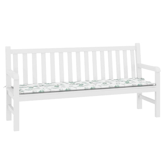 Vidaxl bankkussen blad bladontwerp 150 x 50 x 3 cm oxford stof