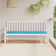 Vidaxl bankkussen effen turquoise 150 x 50 x 3 cm oxford stof