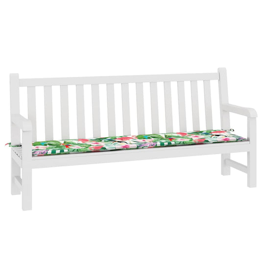 Vidaxl tuinbankkussen 200x50x4 cm stof meerkleurig