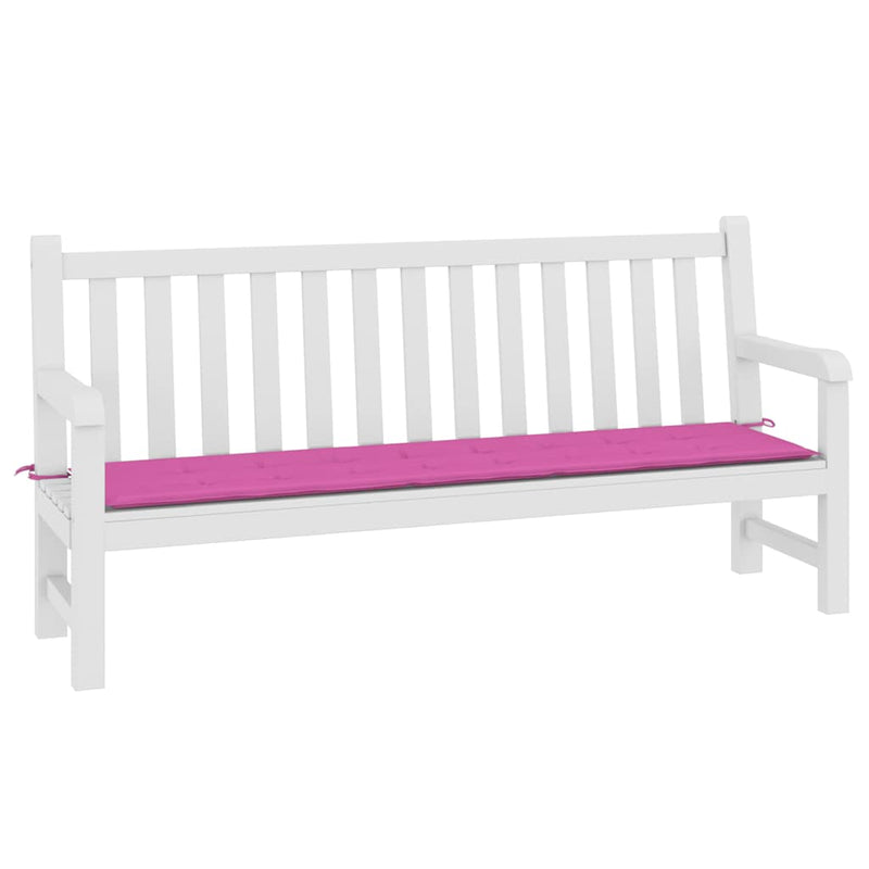 Load image into Gallery viewer, Vidaxl tuinbankkussen 200x50x4 cm stof roze

