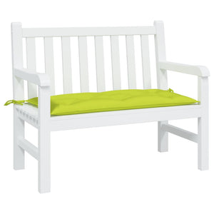 Vidaxl tuinbankkussen 100x50x7 cm oxford stof heldergroen