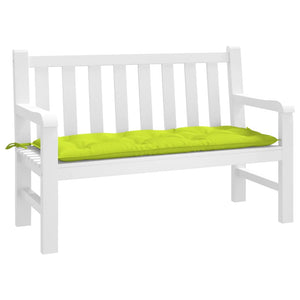 Vidaxl tuinbankkussen 120x50x7 cm oxford stof heldergroen
