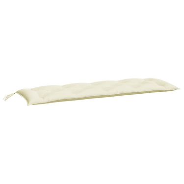 Vidaxl tuinbankkussen 150x50x7 cm oxford stof crèmekleurig