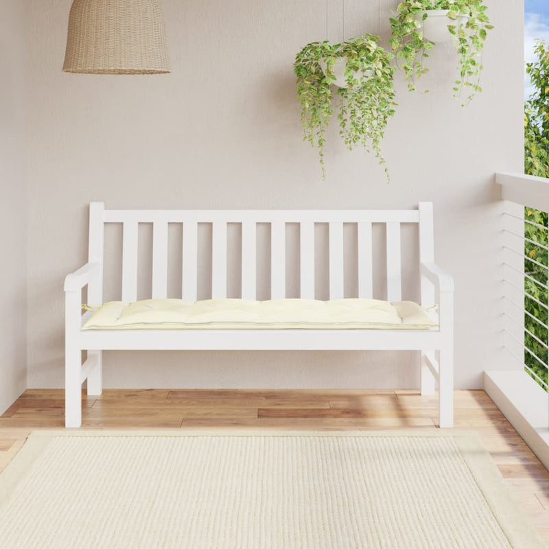 ギャラリービューアに画像をロードする, Vidaxl tuinbankkussen 150x50x7 cm oxford stof crèmekleurig
