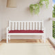 Vidaxl tuinbankkussen 150x50x7 cm oxford stof wijnrood