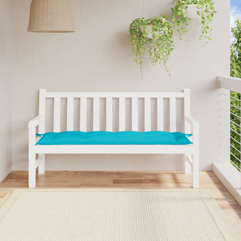 Load image into Gallery viewer, Vidaxl tuinbankkussen 150x50x7 cm oxford stof turquoise
