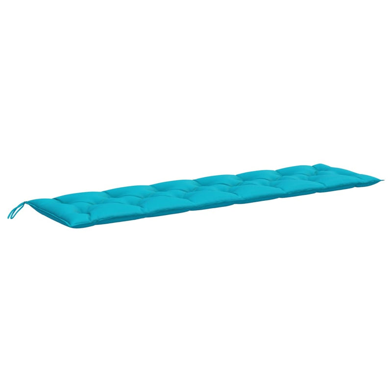 Load image into Gallery viewer, Vidaxl tuinbankkussen 200x50x7 cm stof turquoise
