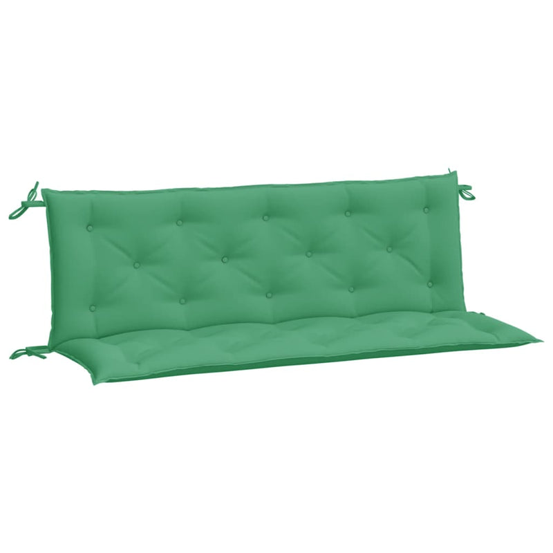 Load image into Gallery viewer, Vidaxl tuinbankkussens 2 st 150x50x7 cm oxford stof groen
