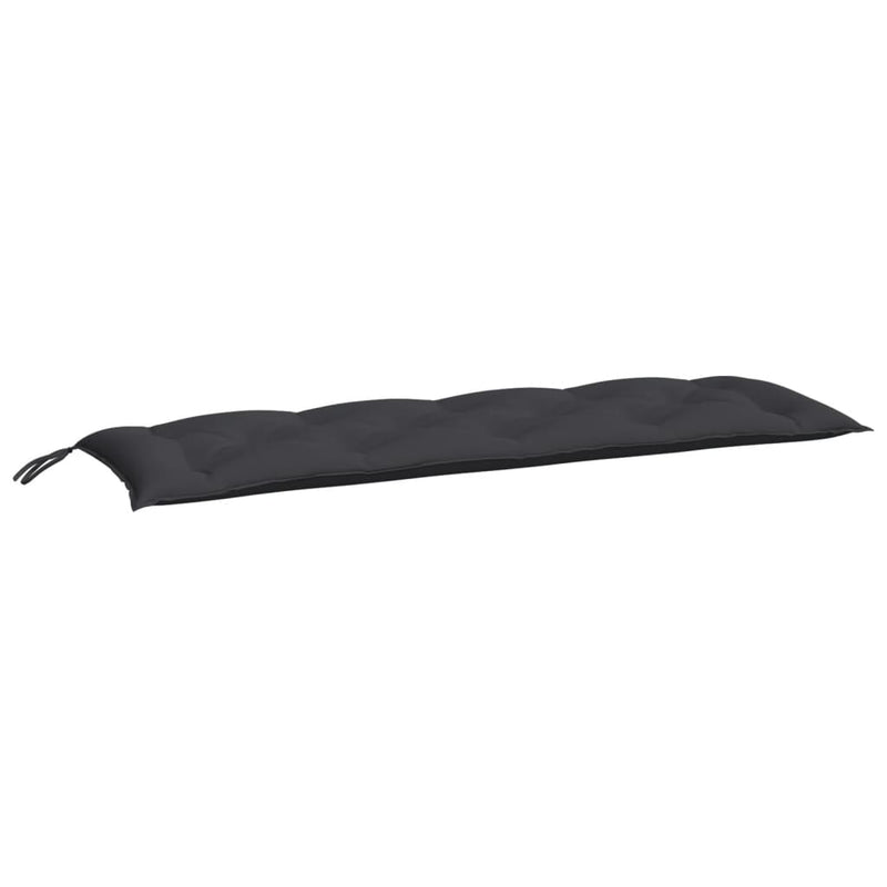 Load image into Gallery viewer, Vidaxl tuinbankkussens 2 st 150x50x7 cm oxford stof zwart
