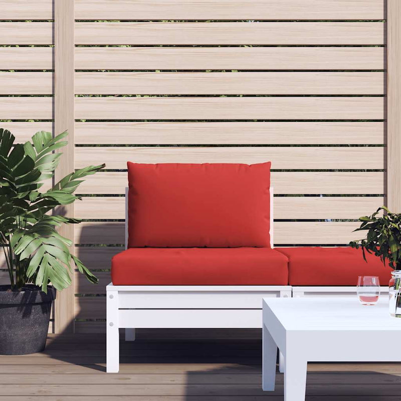 Load image into Gallery viewer, Vidaxl palletkussens 2 st stof rood
