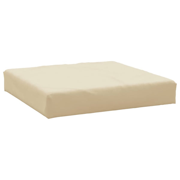 Vidaxl palletkussen 60x60x8 cm oxford stof beige